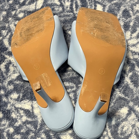 Dream Pairs Sky Blue Women's Mules - Picture 2 of 3